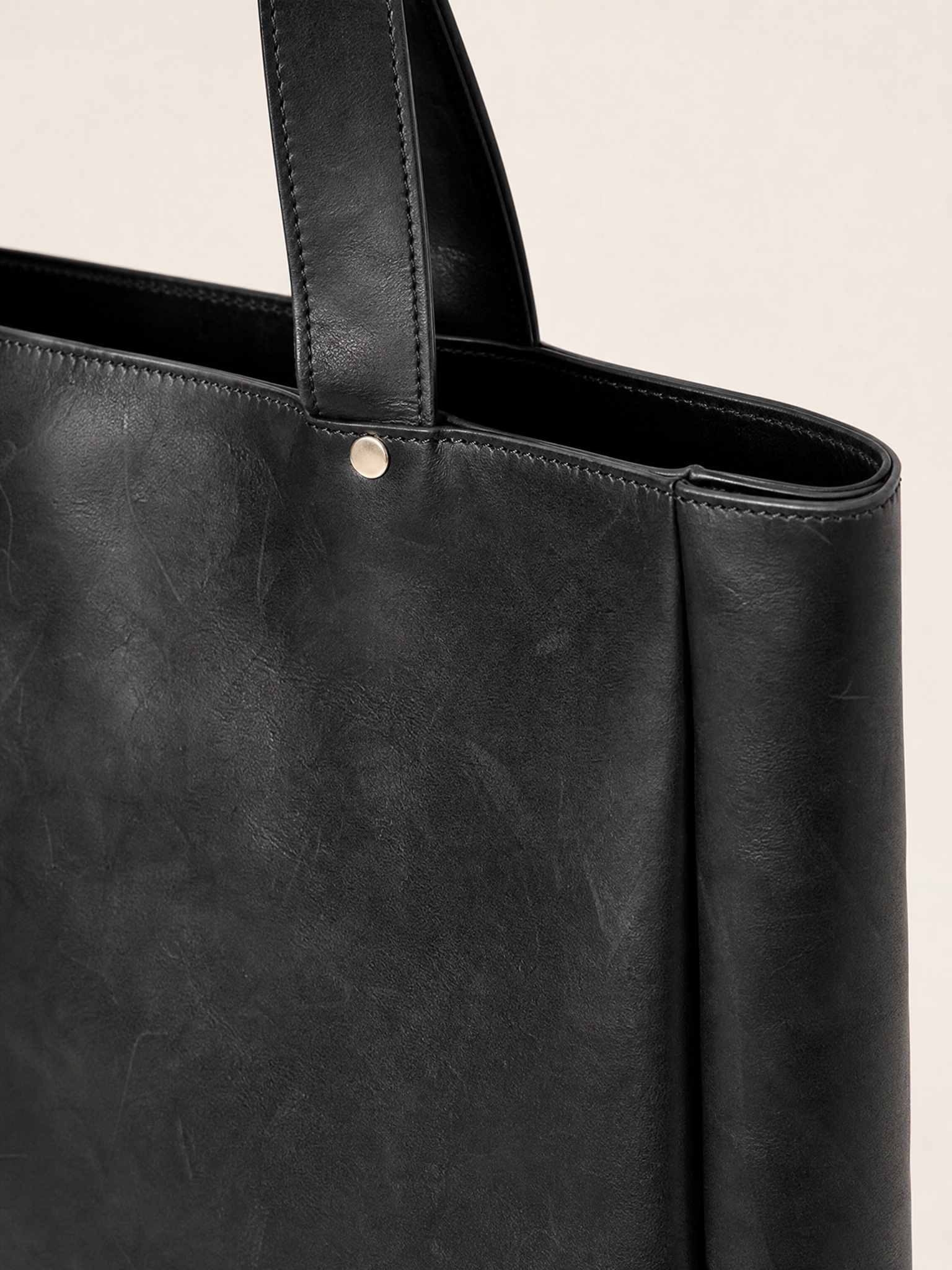 bolso Cinnamon leather black