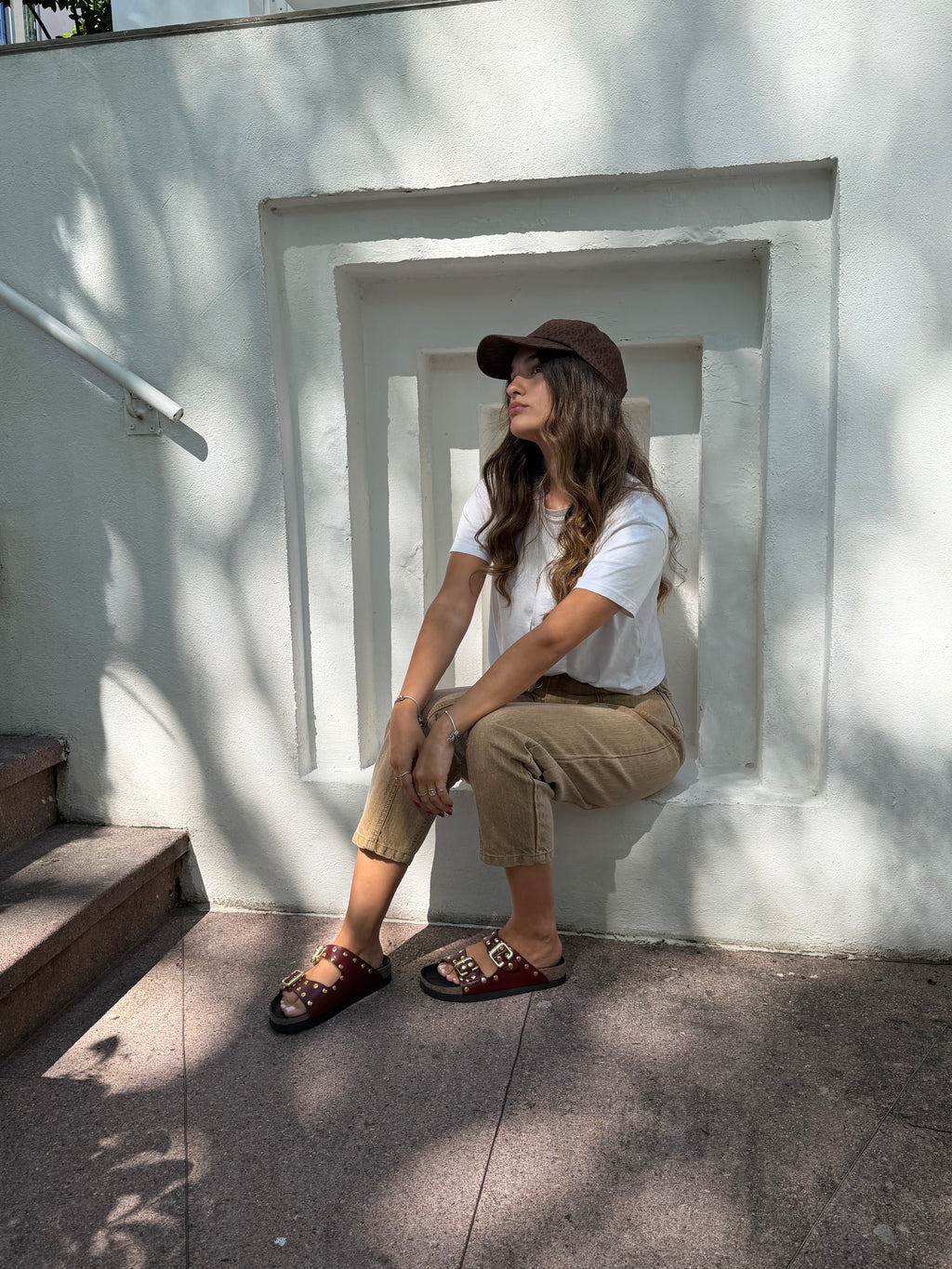 SANDALIA MIA bordeaux