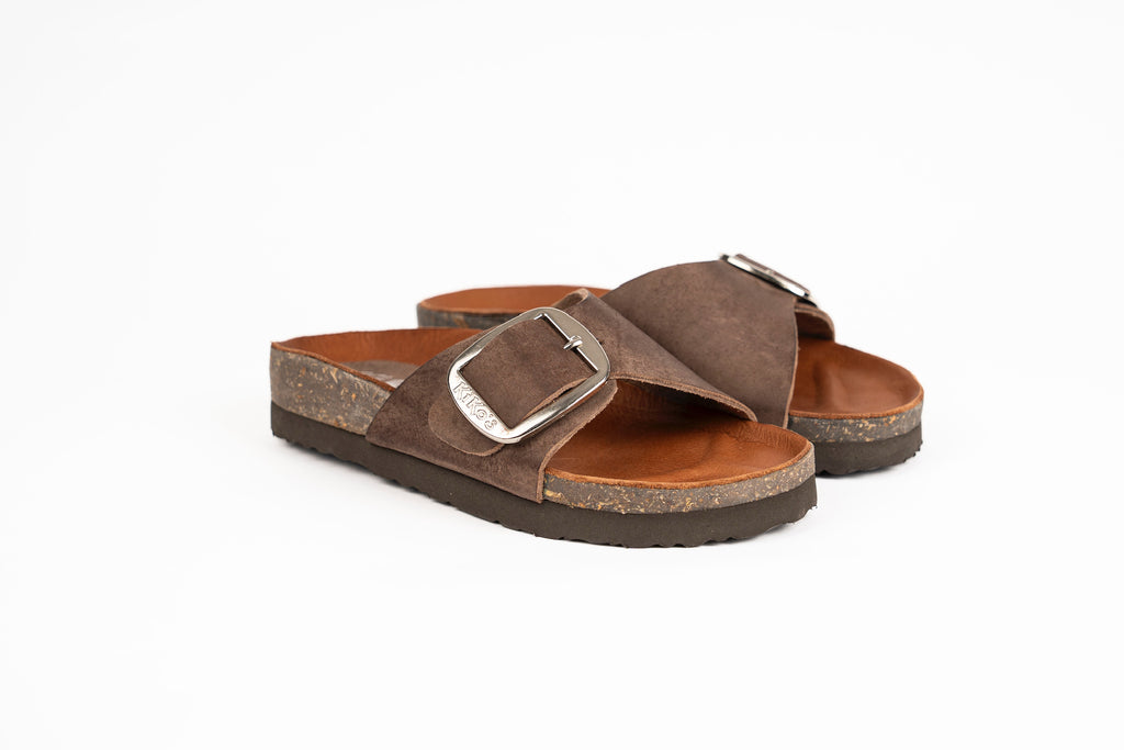 SANDALIA CLOVER 1 HEBILLA CHOCOLATE