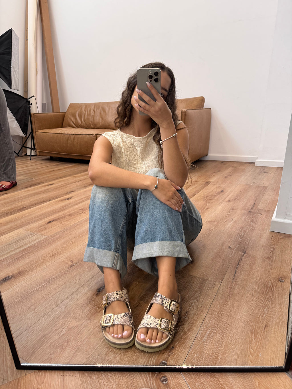 SANDALIA CLOVER reptil