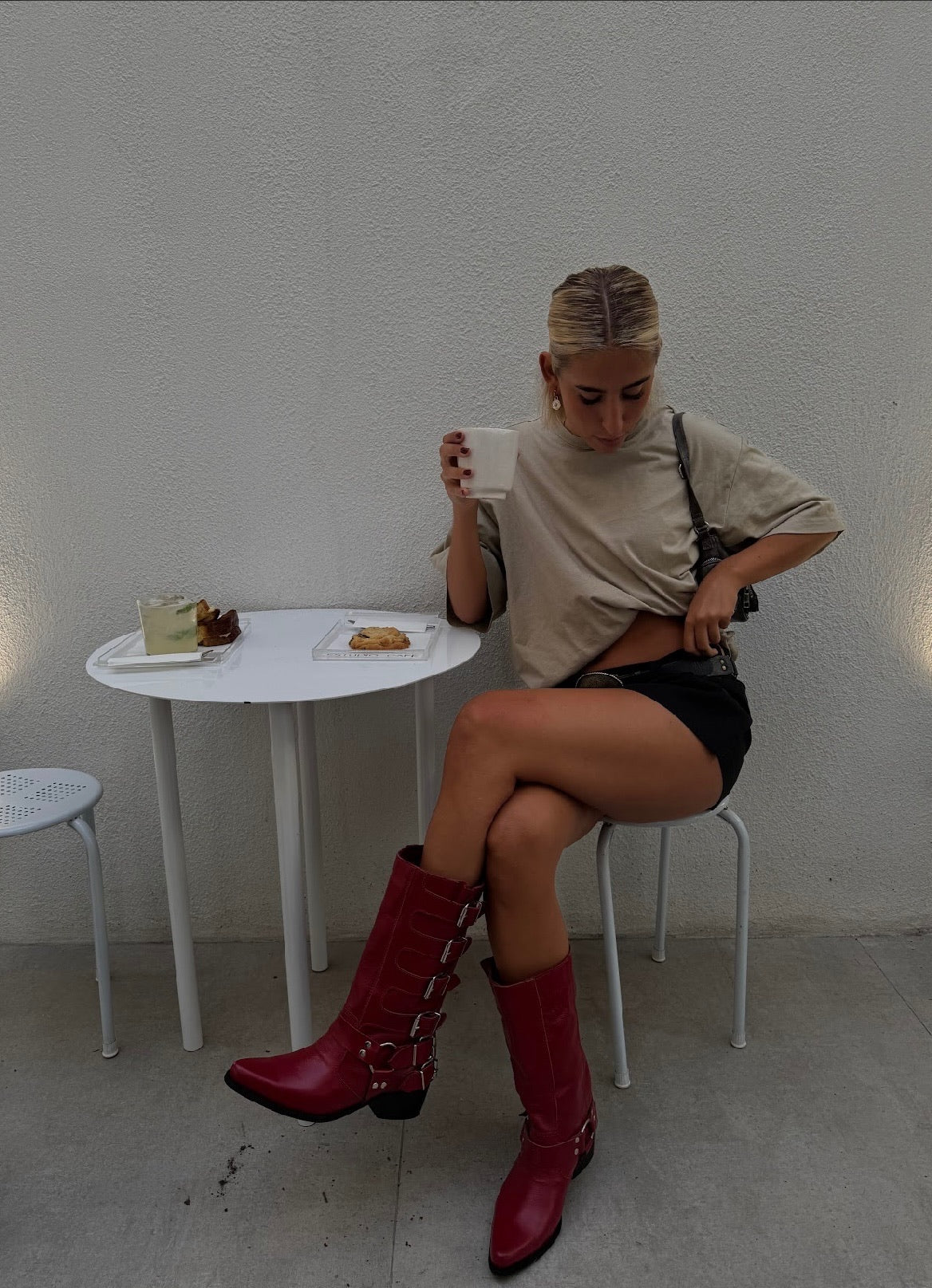 BIKER BOOT LARA NEGRO