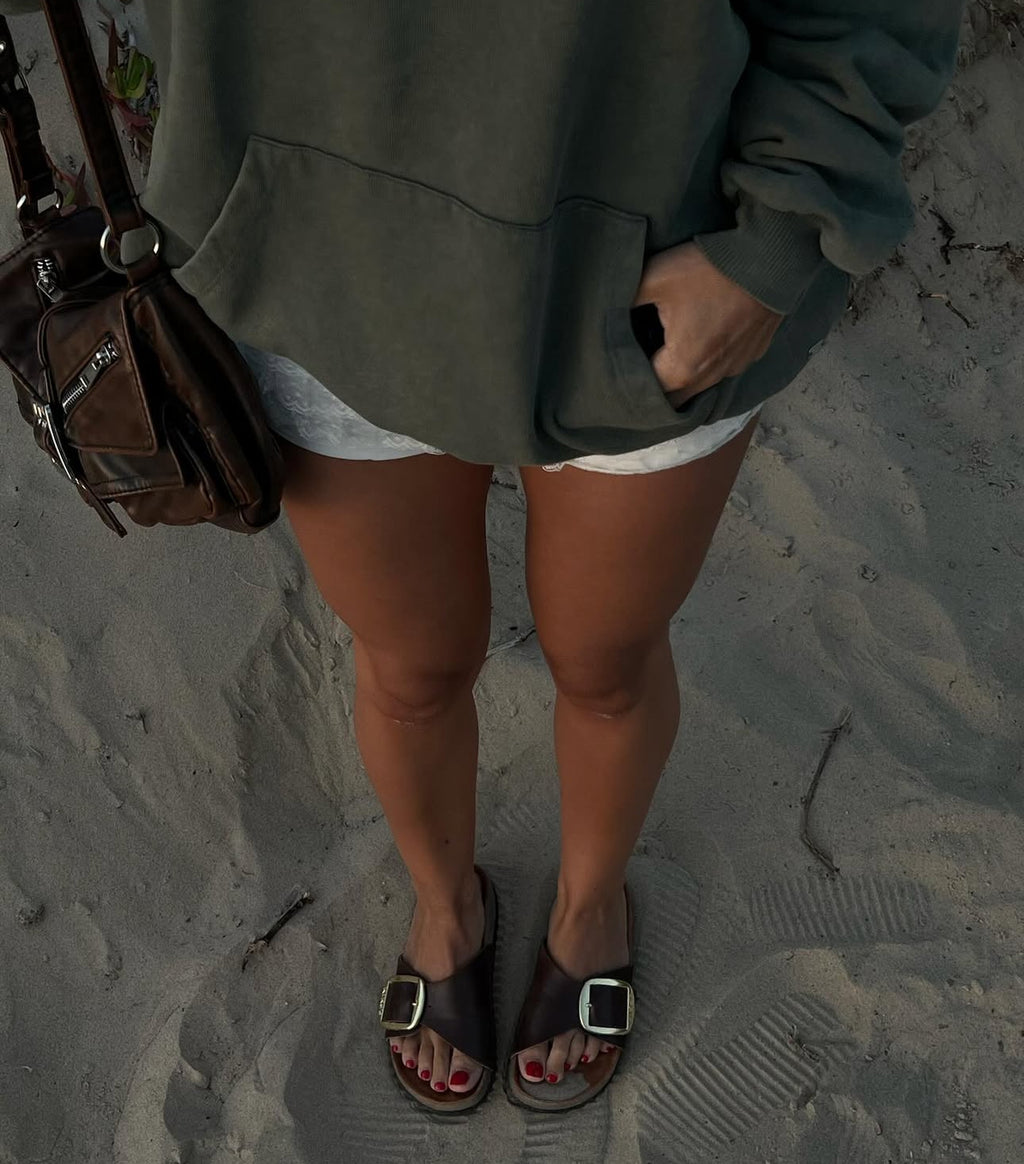 SANDALIA CLOVER 1 HEBILLA CHOCOLATE