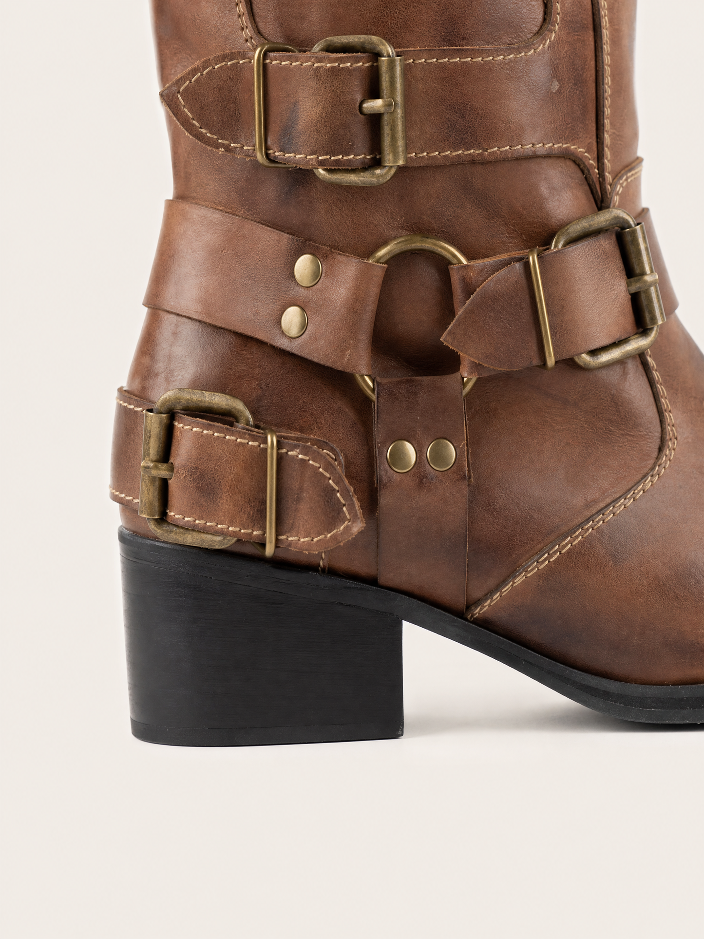 BIKER BOOT LARA CHOCO