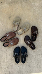 ZUECO BIMBA GAMUZA NATURAL