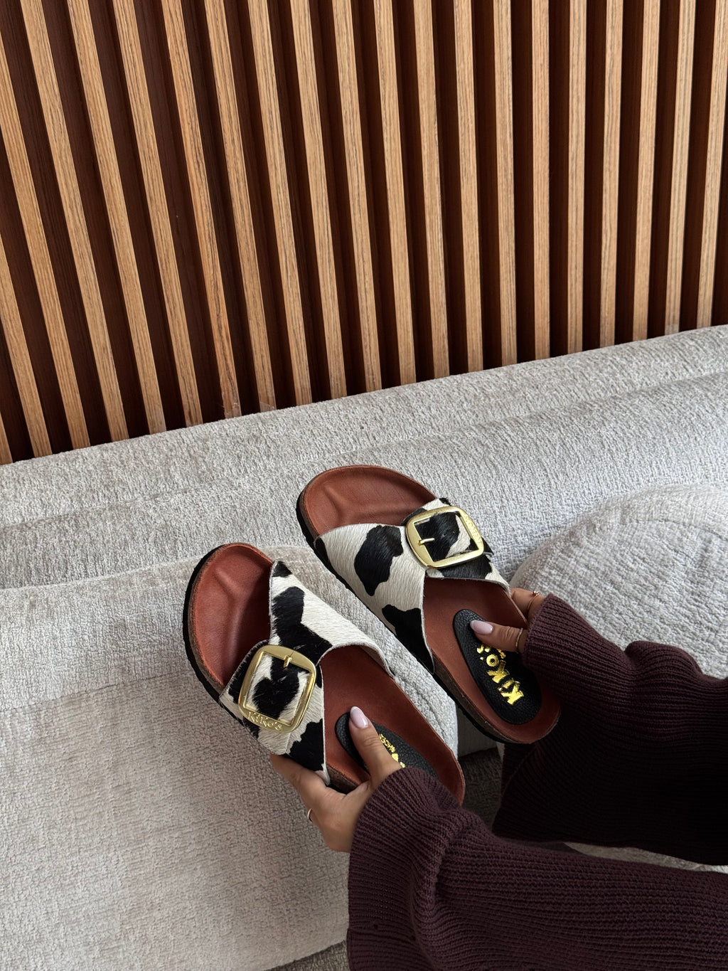 SANDALIA CLOVER 1 HEBILLA LEOPARDO