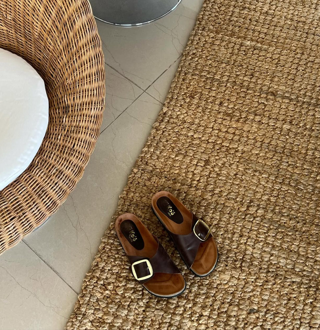 SANDALIA CLOVER 1 HEBILLA CHOCOLATE