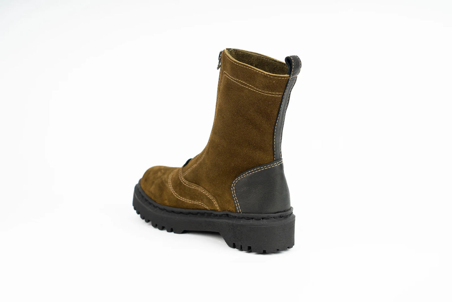 BOTA LULI VERDE GAMUZA
