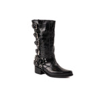 BIKER BOOT LARA NEGRO