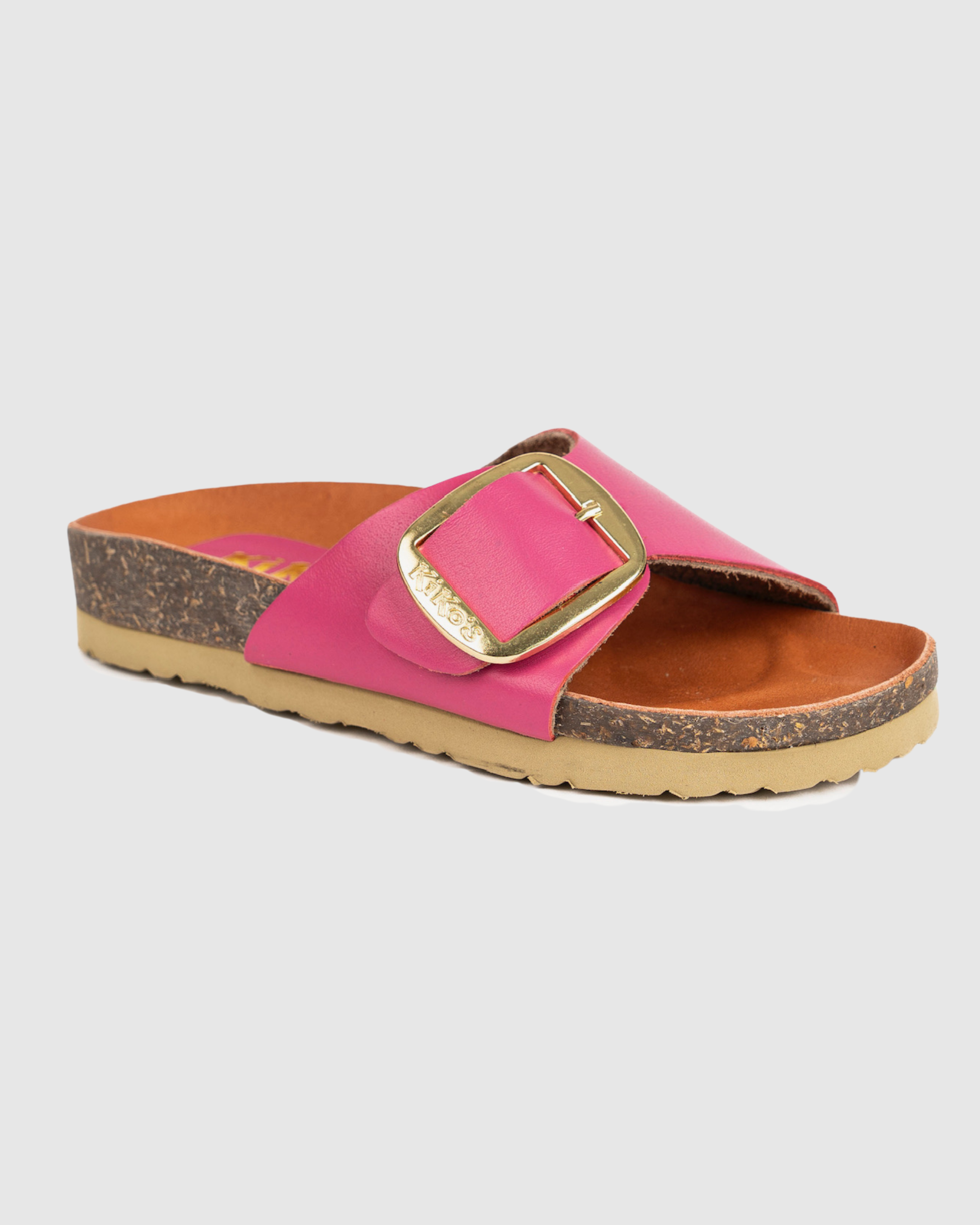 SANDALIA CLOVER 1 HEBILLA FUCSIA