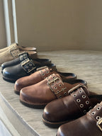 ZUECO BIMBA GAMUZA NATURAL