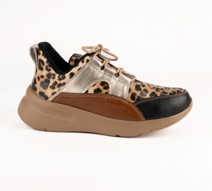 SNEAKER IVY PRINT ORO