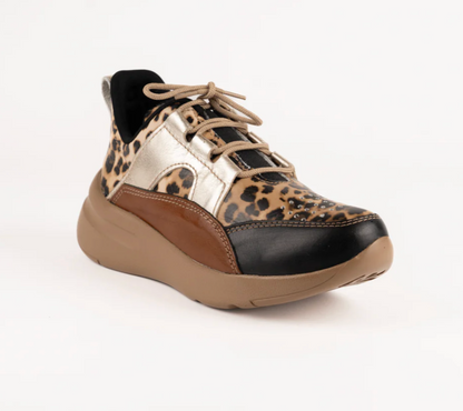 SNEAKER IVY PRINT ORO