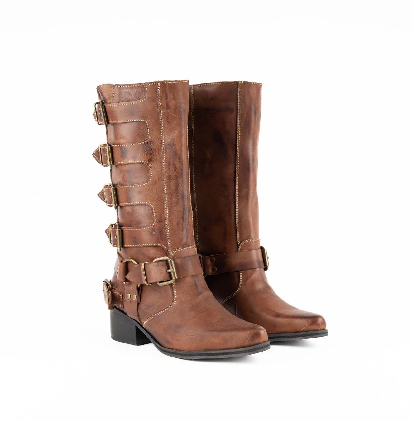 BIKER BOOT LARA CHOCO