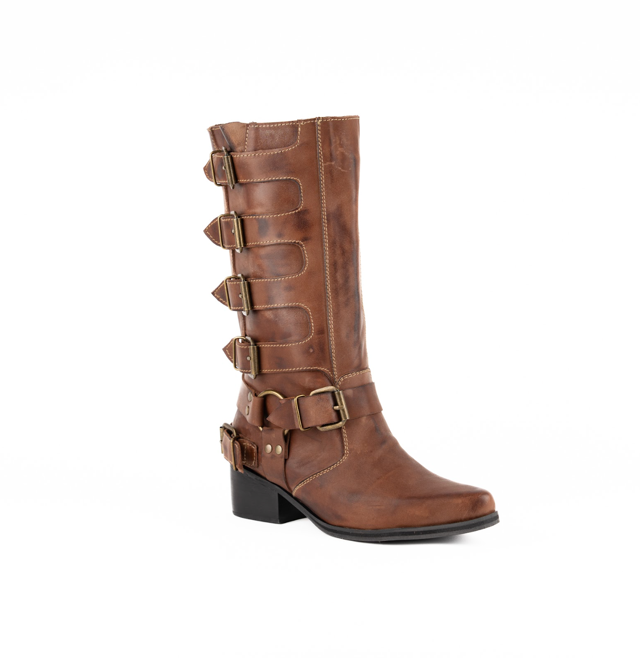 BIKER BOOT LARA CHOCO