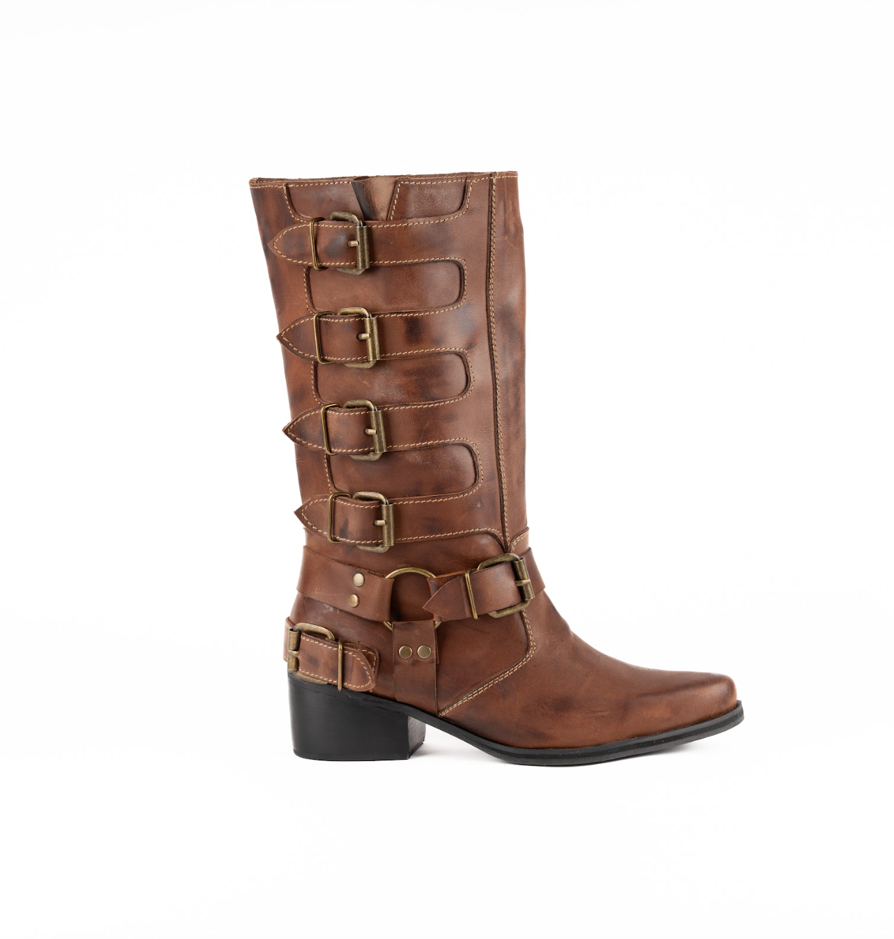 BIKER BOOT LARA CHOCO
