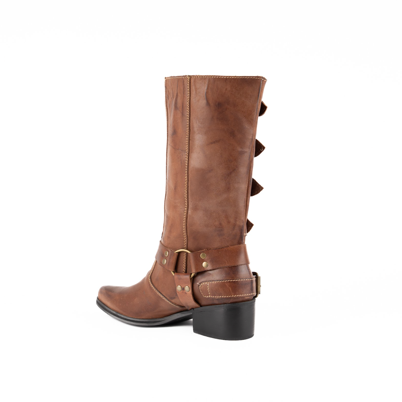 BIKER BOOT LARA CHOCO