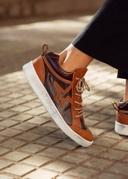 ZAPA ROCKSTAR  MARRON/TERRA