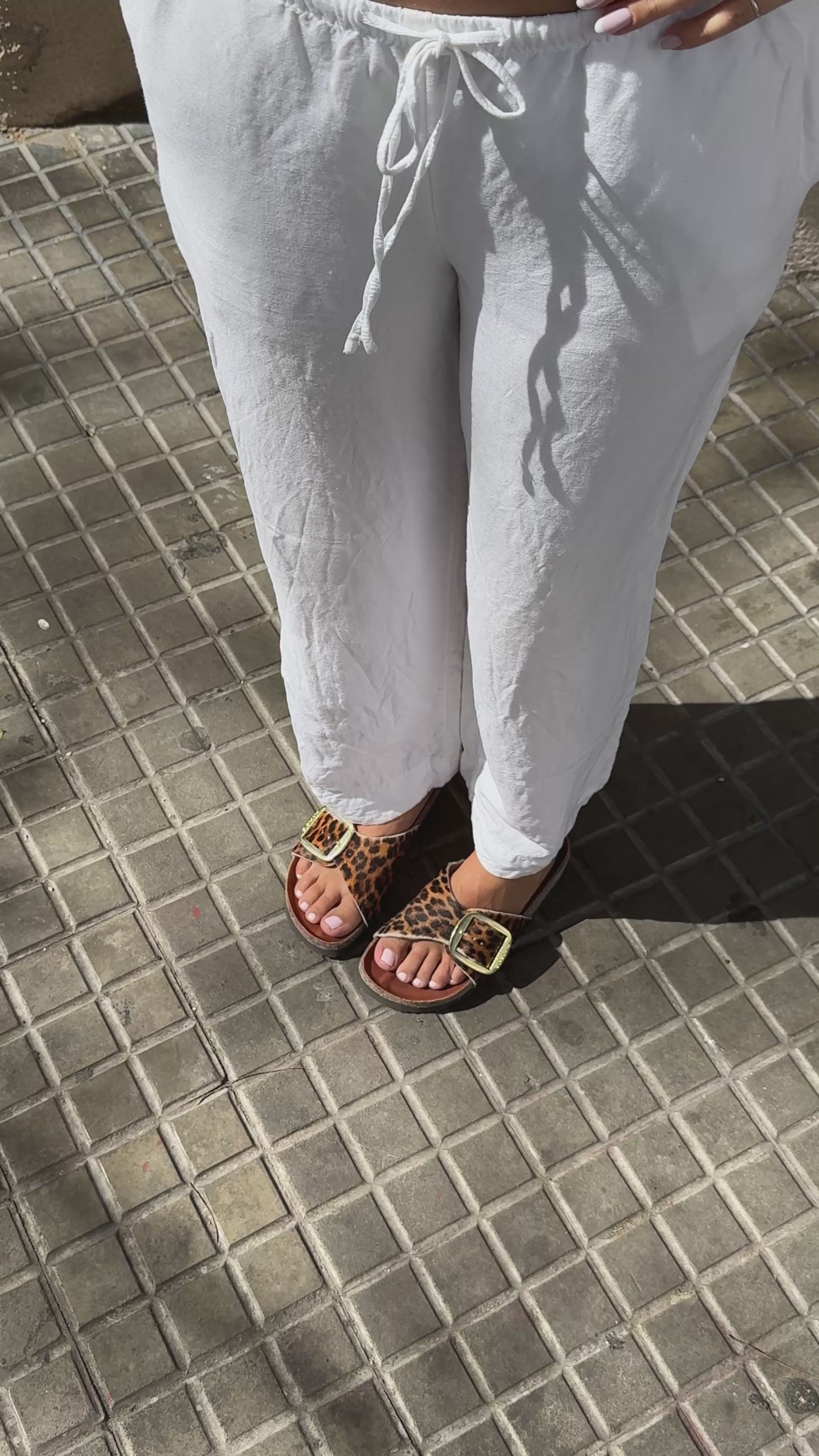 SANDALIA CLOVER 1 HEBILLA LEOPARDO